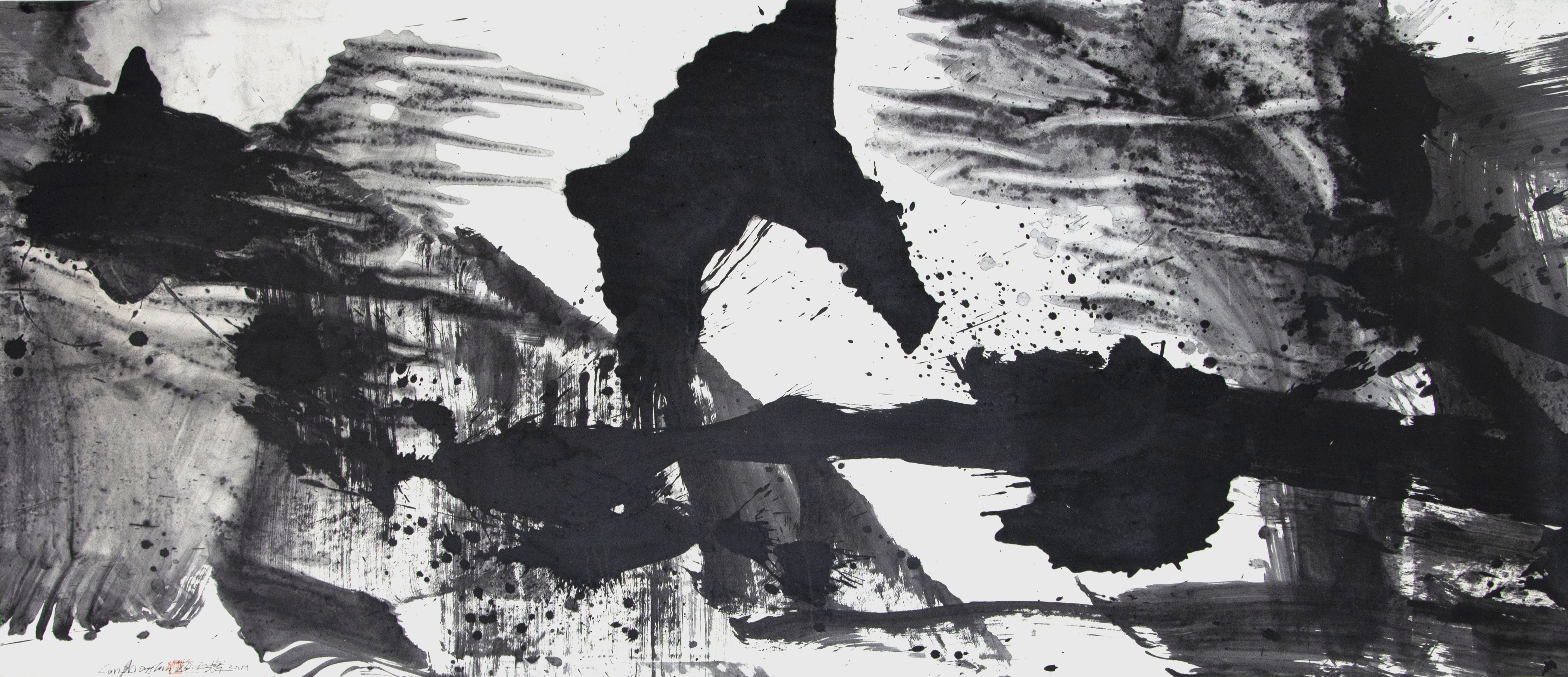 Ethan Cohen Gallery, Lan Zhenghui, Ink on Paper, 2019