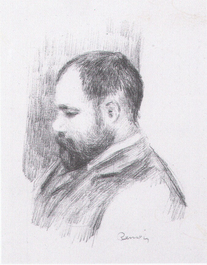 portrait Vollard par Renoir