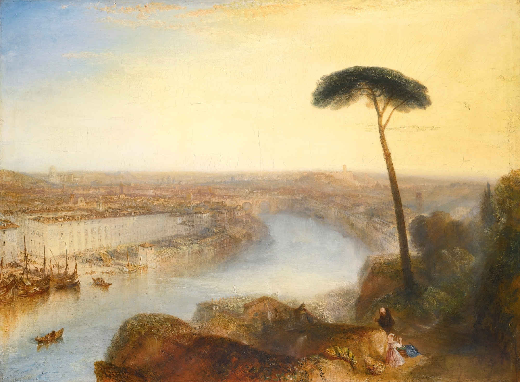 Rome, From Mount Aventine. W. Turner lot 8879040