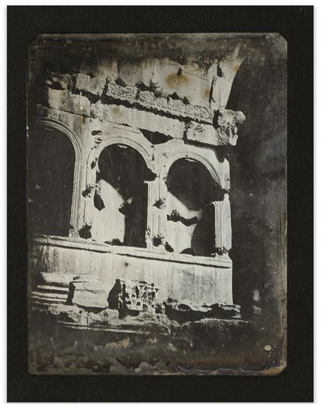 Joseph Philibert Girault de Prangey (1804-1892) 59. Rome, Arc de Janus, Détail, 1842