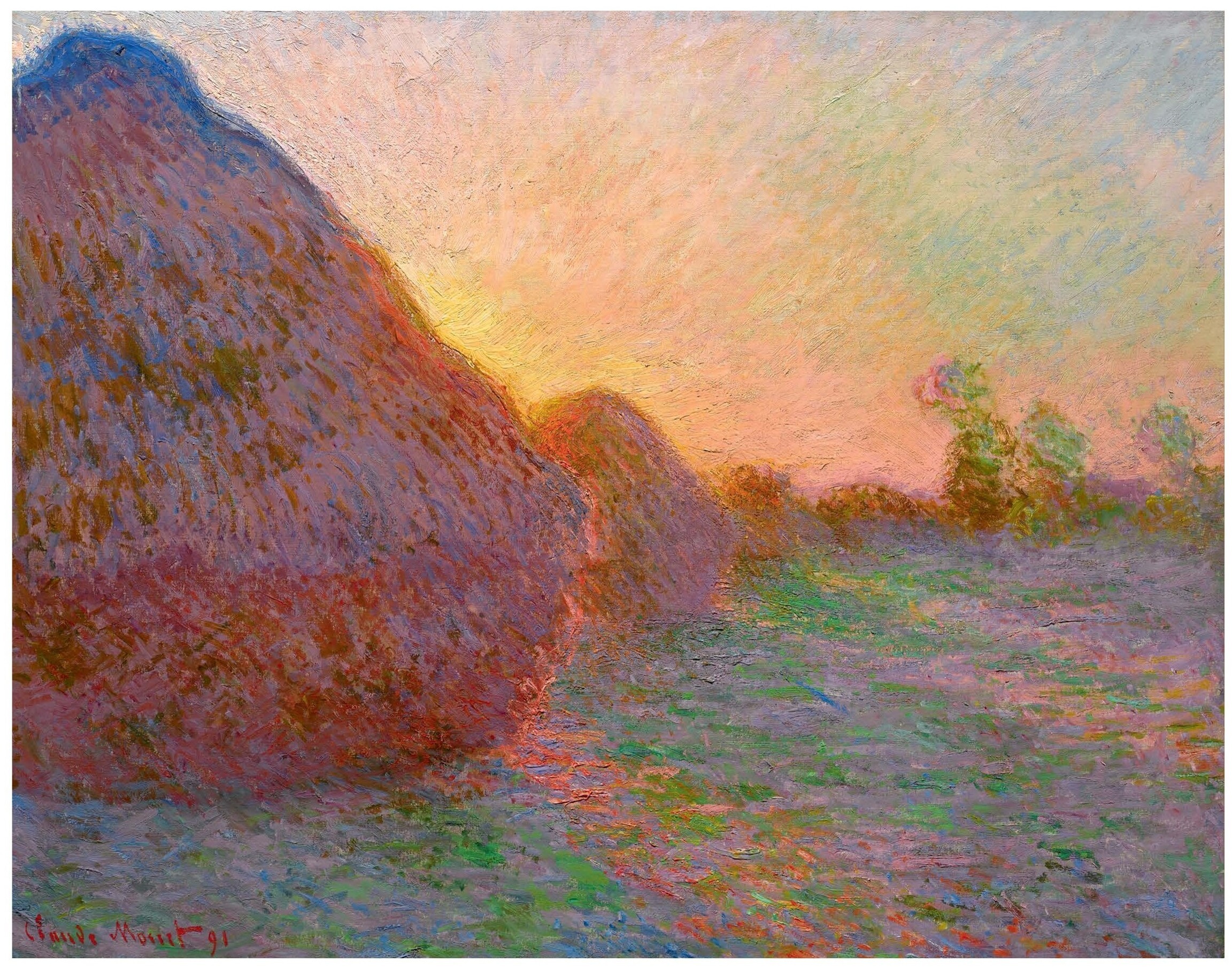 Claude Monet - Meules (1890)