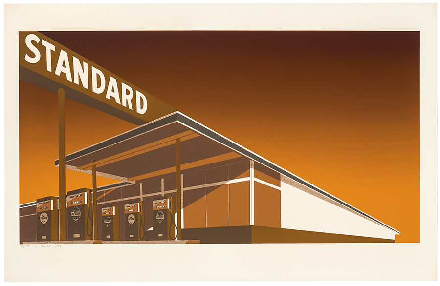  Ed Ruscha - Mocha Standard (1969) - Ed. 70/100 